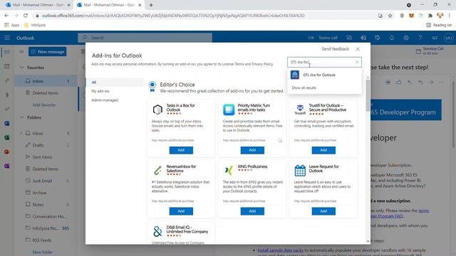 How to install Microsoft Outlook for Jira (OTJ Jira for outlook previously)