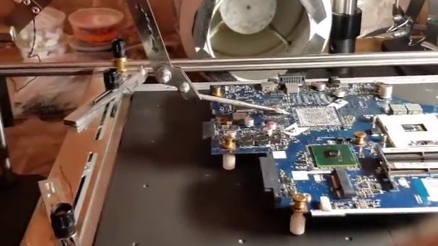 Мой вариант замены BGA микросхемы.