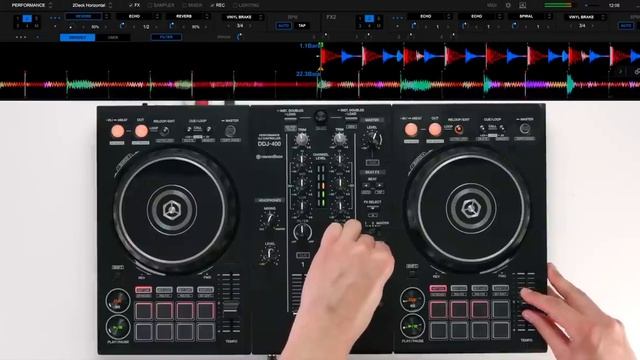 Deep House Mix - Clean and simple mixing on the DDJ-400