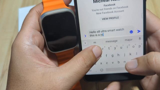 Download Facebook Messenger on Android 4G Smartwatch - with Message, Call Demo