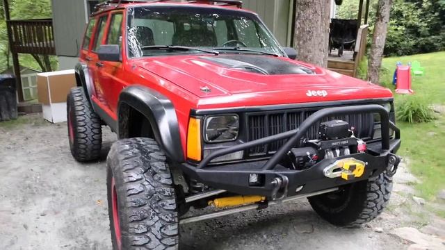 Jeep Cherokee XJ Build Walk Around | 5.5in lift 37s