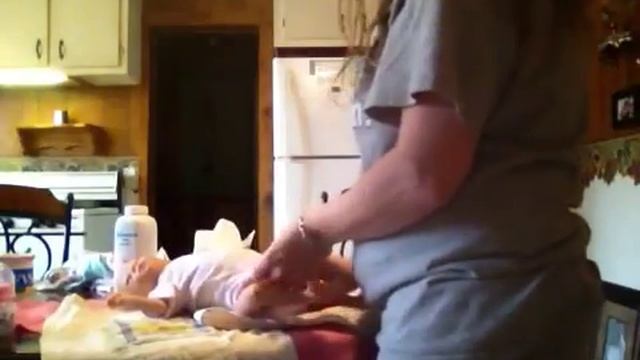 LouAnna burp-clean diaper-clean sleeper