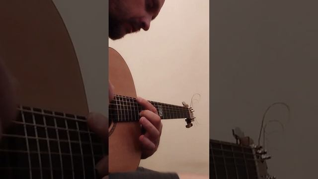 Фрагмент пьесы для гитары - Guitar piece fragment