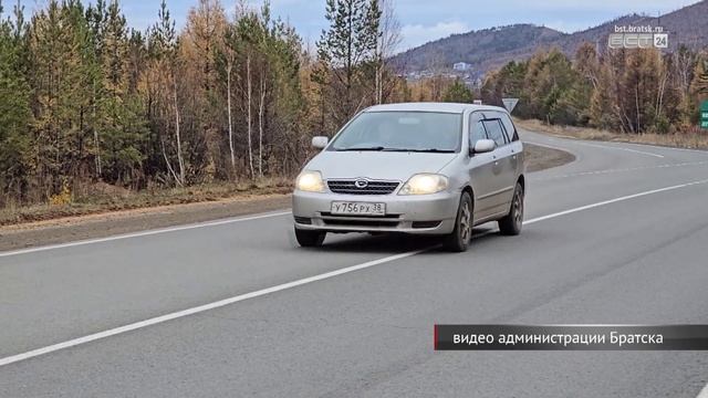 На участке дороги до жилого района Порожский заменили асфальт