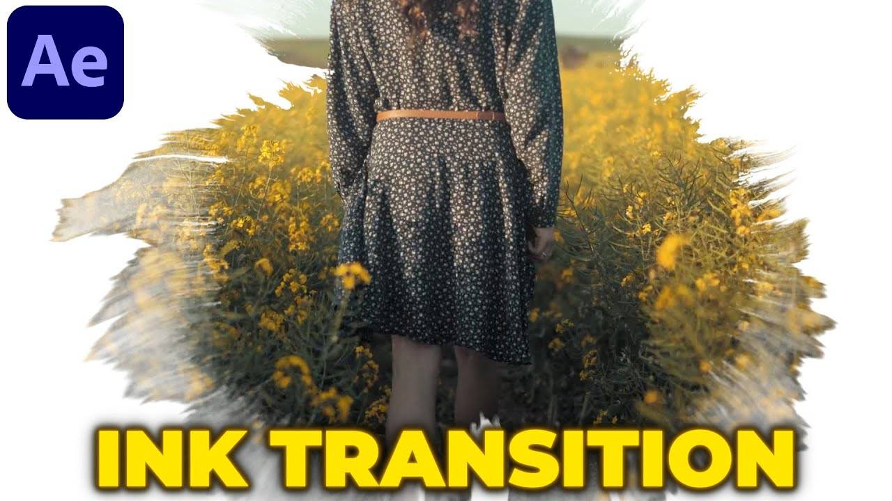 Ink Transition Tutorial in After Effects _ Ink Splash Effect