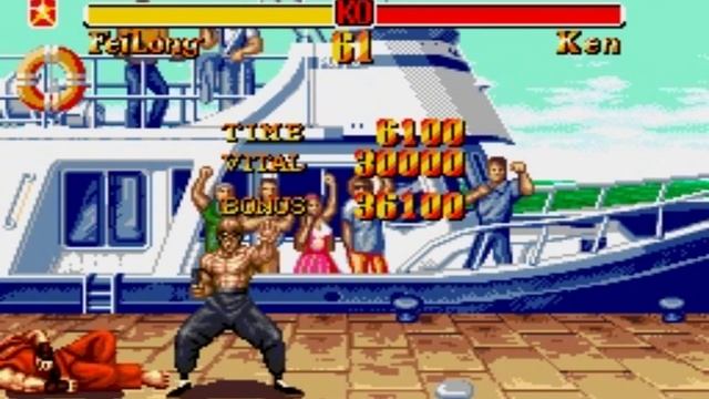 Super Street Fighter II (Sega Genesis \ Megadrive) Прохождение