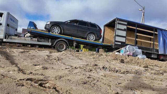 Volvo XC 90 погрузка в газель
