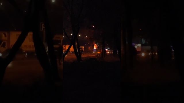 🔥Гаражи горели на улице Ивана Франко в Кунцево🔥