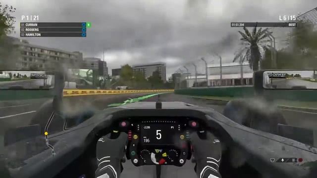 F1 2016 (Demo) career mode, ps4