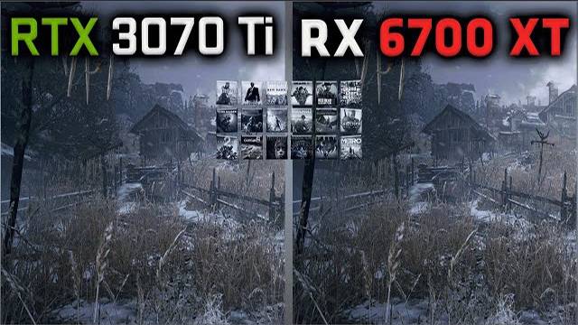 RTX 3070 Ti vs RX 6700 XT Benchmark – 59 Tests