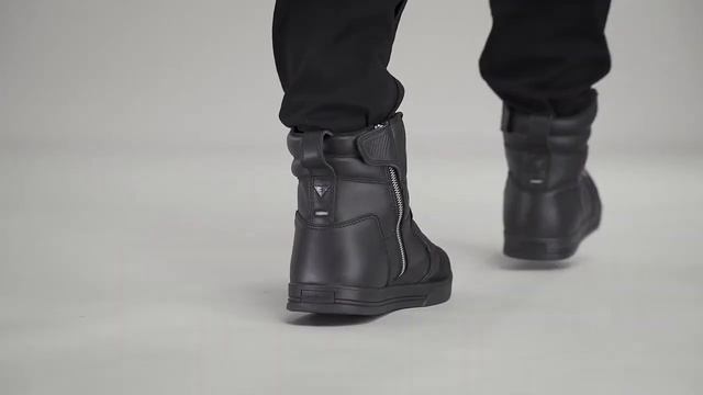 SHIMA Blake - Leather Motorcycle Sneakers