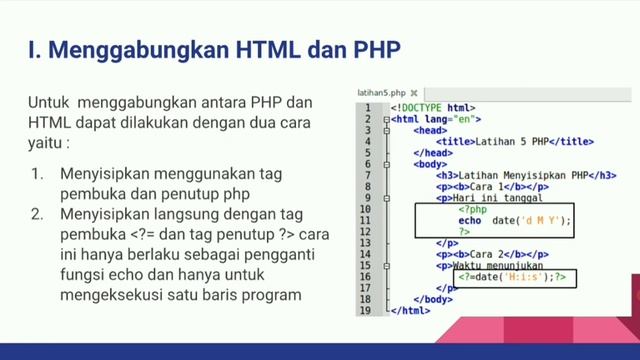 Menerapkan Pemrograman Server Side Scripting