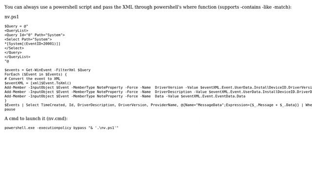 Event Log ＞ Filter Current Log ＞ XML ＞ where EventData contains text (3 Solutions!!)