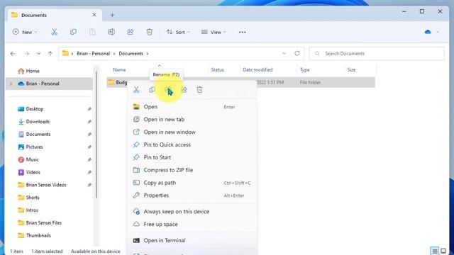 How to Rename Files and Folders in Windows 11