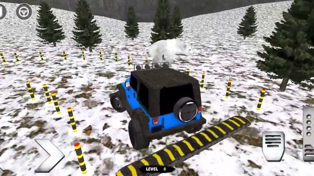 4×4 jeep car driving (gameplay)