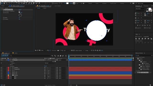 Creative Slideshow Motion Graphics in After Effects - After Effects Tutorial - No Plugins