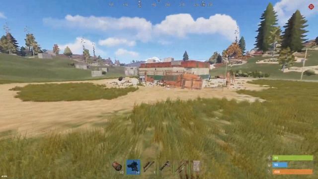 Rust. Будни, соло выживание .