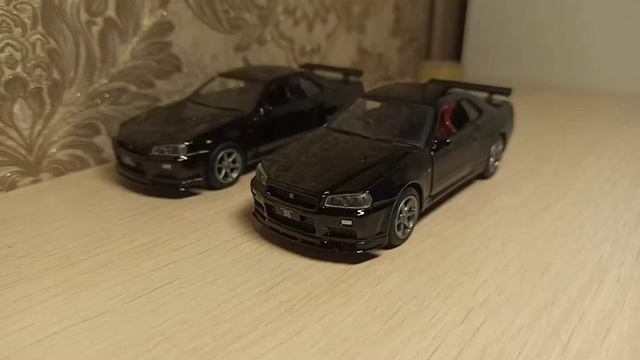 Nissan Skyline X(BNR-34)'2002 GT-R V-Spec II. 1-36 от JKM (Jackie Kim).+