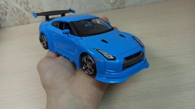 Nissan GT-R (R-35)I(I)'2007 JDM Tokyo Mod Tuning+2024. 1-24 Maisto