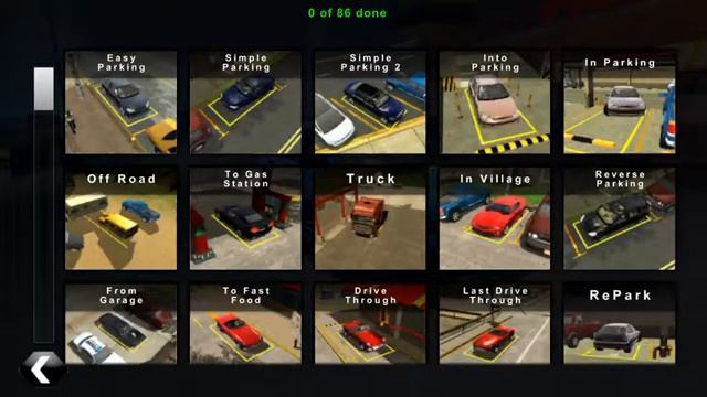 3D car parking первый взгляд игры