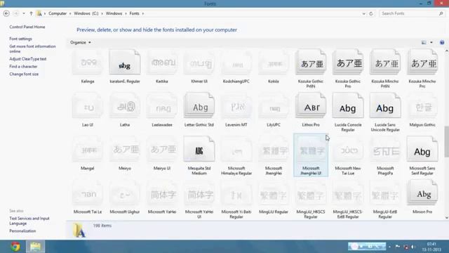 Install New Font In Windows PC Easily