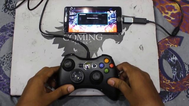 how to connect xbox 360 controller to oneplus 3