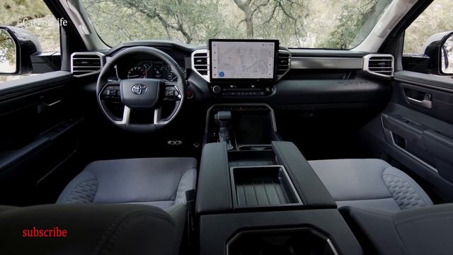 Роскошный Пикап 2022 Toyota Tundra Interior