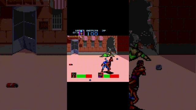 Босс 1 "Реальный Лазер и Клау" Captain America and the Avengers (Sega Mega Drive / Genesis)