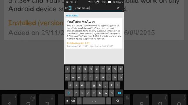 How to skip or remove ads YouTube on android using xposed [ Asus ZenFone 5 ]