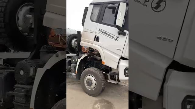 Автобетоносмеситель Shacman 6x6