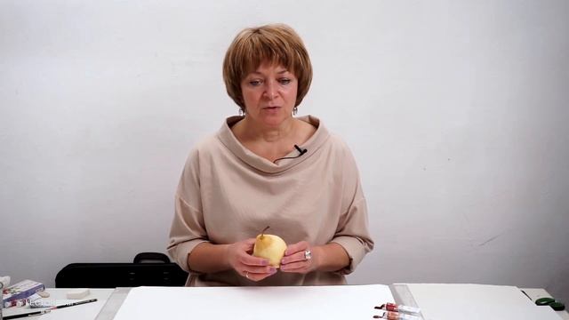 Обзор мастер-класса «Груши акварелью» c Еленой Базановой