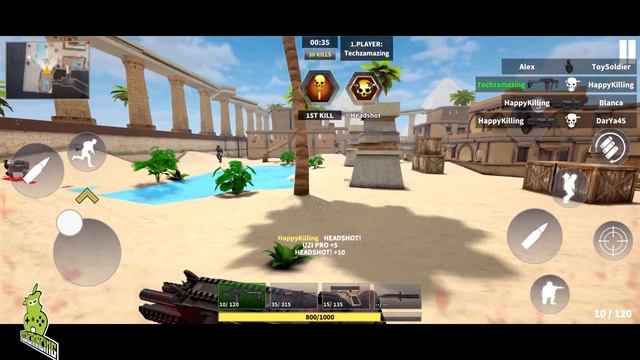 Hazmob FPS Gameplay (Android, iOS)