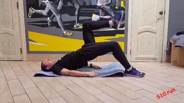 Exercise#10 Ягодичный мостик на одной ноге