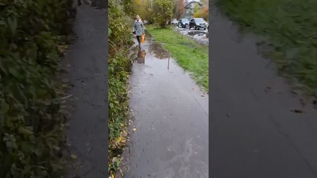 В прошлом году на улице Розы Люксембург частично обновили тротуары. При этом не было соблюдено ва...