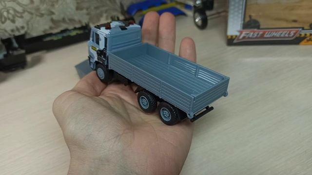 Kamaz Омон России. Игрушка 2021. Fast Wheels. 1-43Play Smart. Fast Wheels. 1-54. B513A