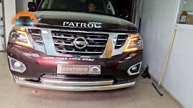 Nissan Patrol Дневные ходовые огни и модернизация