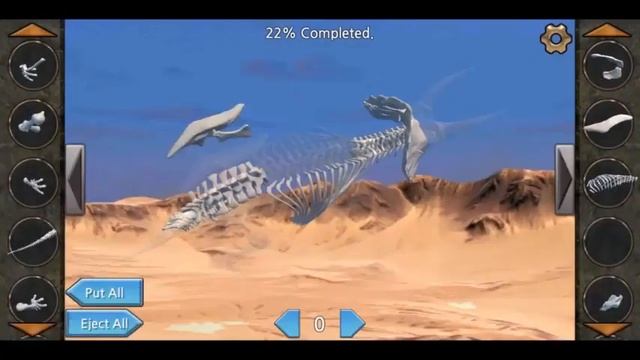 3D Dino Bones Game