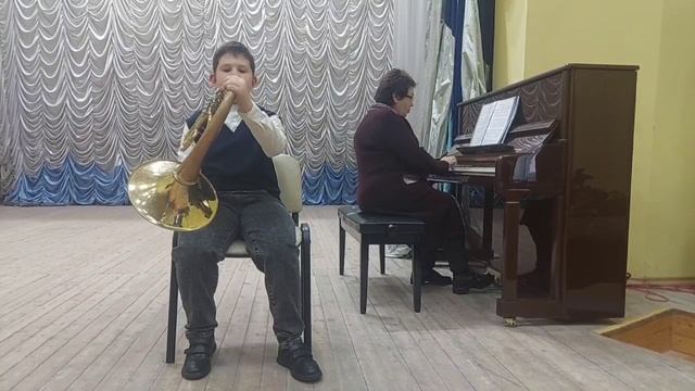 Литвяк Михаил. 11 лет П.Чайковский "Старинная французская песенка "