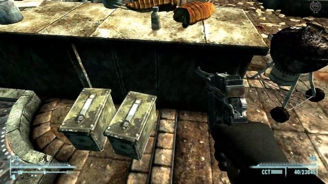 Fallout 3 Зачистка мира № 145 Pembrey Inc Access Hall Skybridge Grehmann Office Boats Bait Godforsak