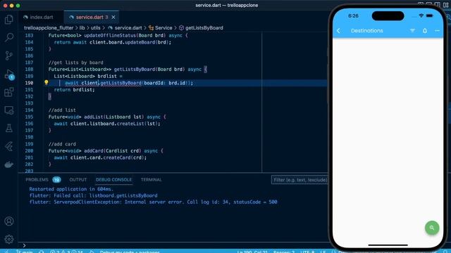 Serverpod + Flutter Tutorial #5 - Serverpod Integration