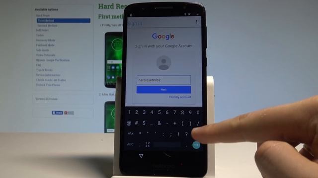 How to Bypass Google Account on MOTOROLA Moto G6 - Unlock FRP / Skip Google Verification