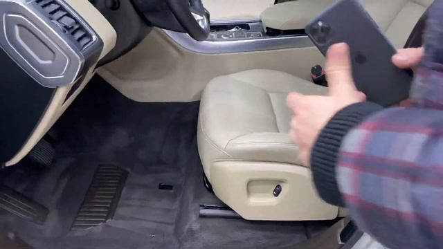 Сидения на Range Rover