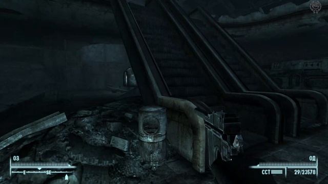 Fallout 3 Зачистка мира № 142 Жилище Дукова Джорджтаун юг Молл северо запад Mirelurk Nesting Hole Мо