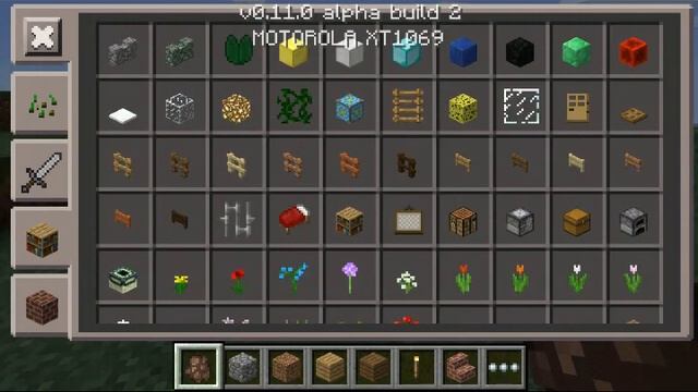 Minecraft 0.11.0 build 2 moto g(link pra download)