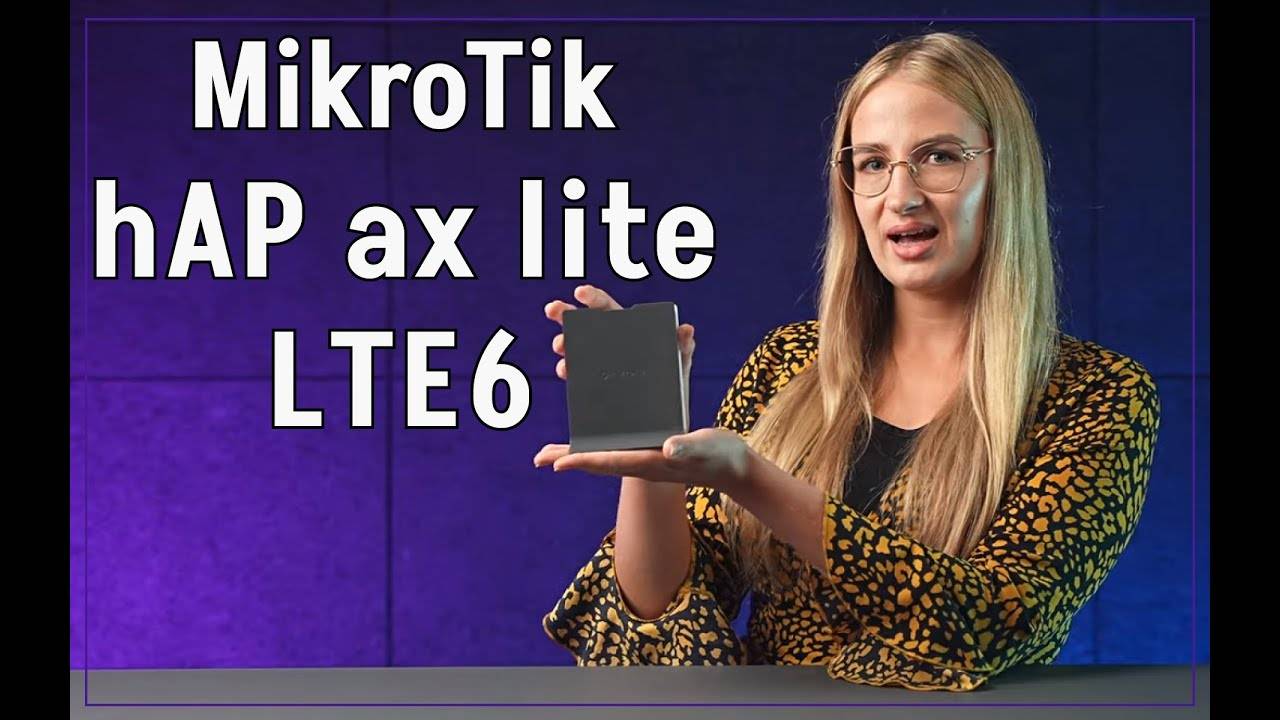 MikroTik hAP ax lite LTE6