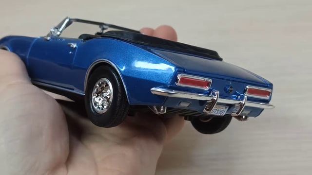 Chevrolet Camaro I'1966 327 SS Convertible. Модель 1-24 от Motormax.+