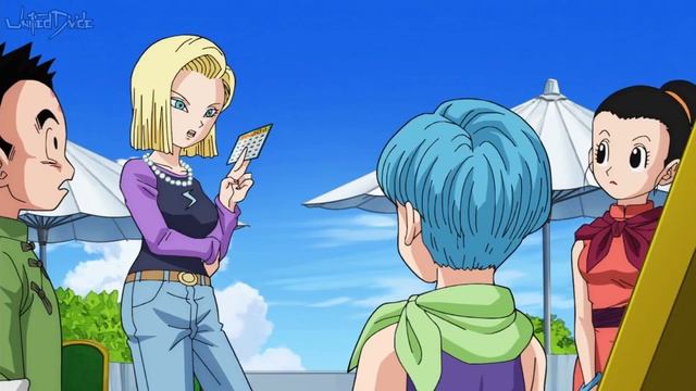 DBS  Android 18 Wants To Win A Castle! Bang Zoom!