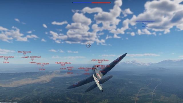 War Thunder : Seafire LF MkIII (France)