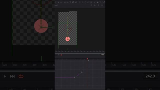 Как зациклить анимацию. #davinciresolve #tutorial #editing