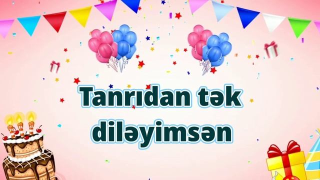 Bu gun senin dogum gunun (Status ucun) – Ad gunu mahnisi 2023
